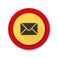 Mail button illustration