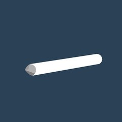 Isolated chalk icon