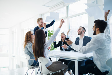 Succesful enterprenours and business people