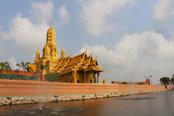 Naklejka premium temple of thailand