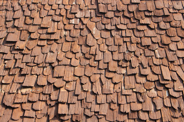 roof of wood background