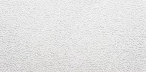 Deurstickers White leather background. Panorama. © fydorov