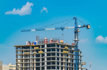 Construction of high-rise buildings