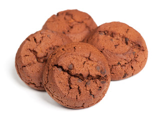 Group of brown cookies