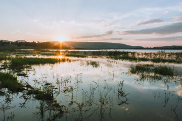 Subpradoo Reservoir in thailand