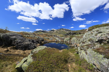 Norwegen, Gamle Strynfjellsvegen