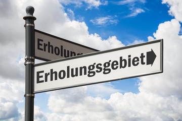 Schild 197 - Erholungsgebiet