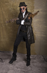 Fototapeta premium UOMO FINE 800 STEAMPUNK