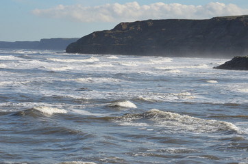Cliffs on the North Sea
