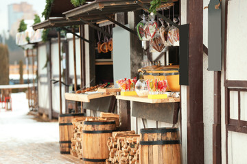 Delicious snacks on showcase at Christmas fair