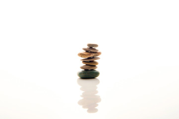 stack of Zen stones