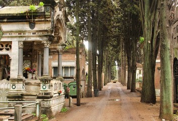 Cimitero monumentale del Verano a Roma