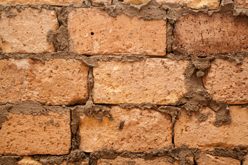 Flat renovation, master agrees brick on brick, says partition wall, mortar on bricks