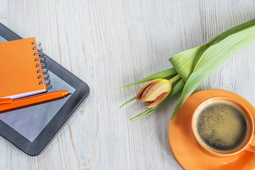 morning coffee concept