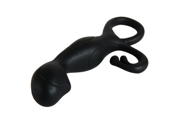 Black prostate stimulator - massager provides intense male prostate stimulation