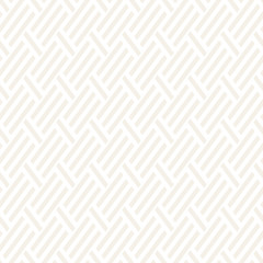 Abstract Geometric Pattern With Stripes Lattice. Subtle Seamless Vector Background