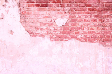 Brick texture with scratches and cracks