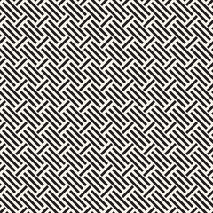 Abstract Geometric Pattern With Stripes Lattice. Seamless Vector Background