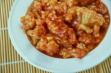 Cauliflower Pachadi