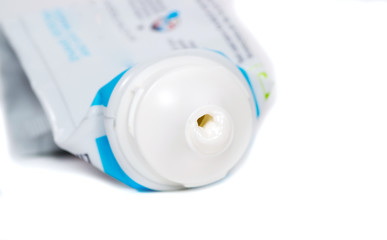 toothbrush closeup of pasta