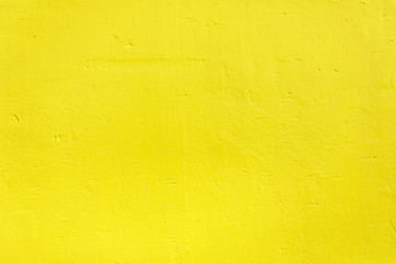 Yellow painted wooden wall