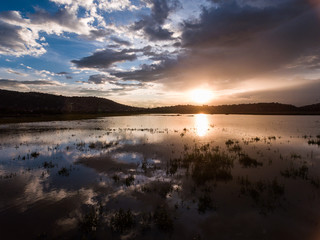Laguna Alalay Sunset in Cochabamba