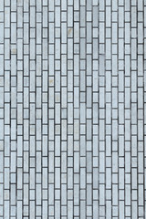 Grey brick wall for background and texture.