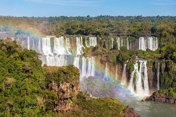 Fototapeta na wymiar The Iguazu Falls