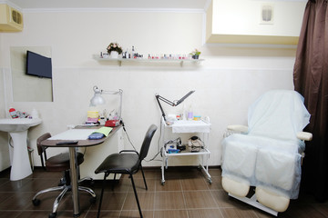 Interior of a beauty salon