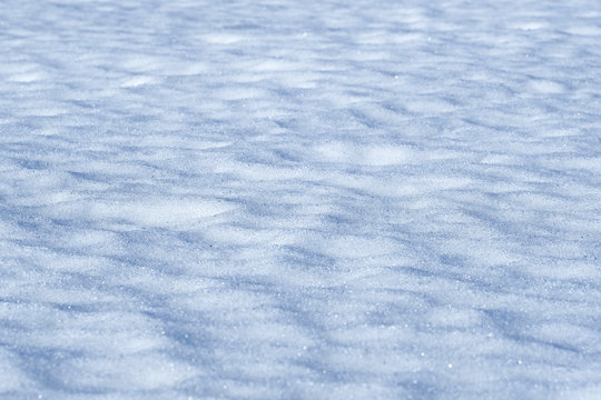 Background with the image of snow