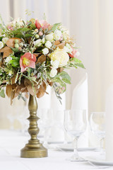 Interior of a restaurant