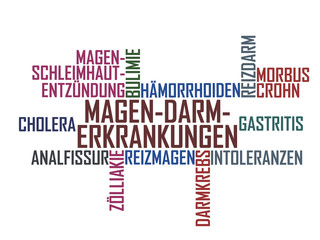 Fototapeta premium Magen-Darm-Erkrankungen