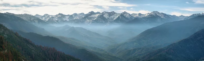 Fotobehang Uitzicht vanaf Moro Rock, Sequoia National Park © estivillml
