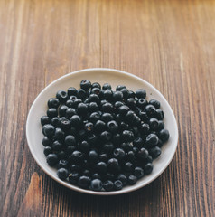 Blueberries In Plate