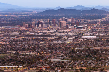 Phoenix Arizona skyline