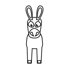 Fototapeta na wymiar colombian mule isolated icon vector illustration design