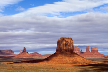 Artist Point at Monument Valley Navajo Tribal Park
