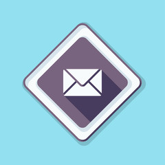 Mail button illustration