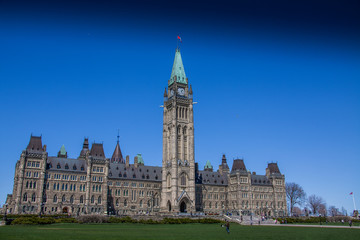 Parliament Building  neo-Gothic complex hosting Canada's legislature in Ottawa, Canada