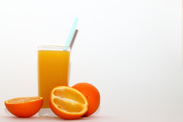 colorful fruit Smoothies isolated