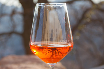Spritz, traditional italian cocktail