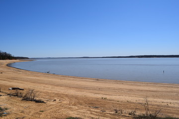 Enid Lake in Mississippi
