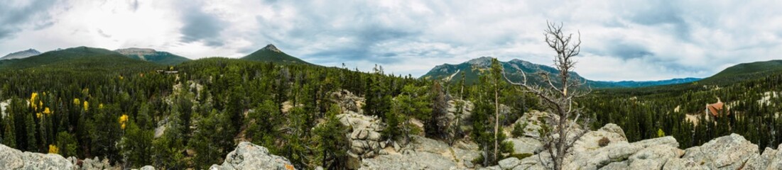 Fototapeta na wymiar Panoramic Colorado Vista