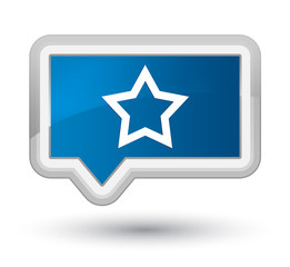 Star icon prime blue banner button