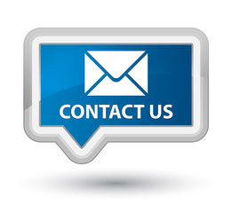 Contact us (email icon) prime blue banner button