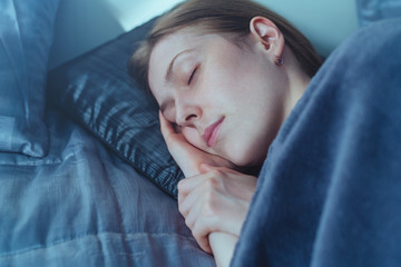 Woman sleeping