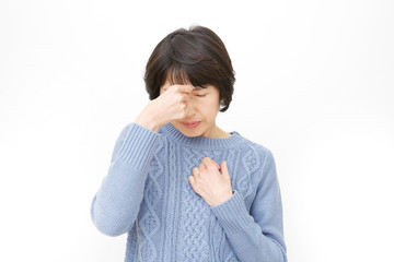 ミドル　女性　眼精疲労