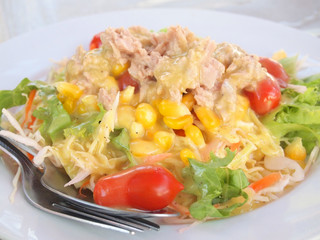 fresh vegetable salad