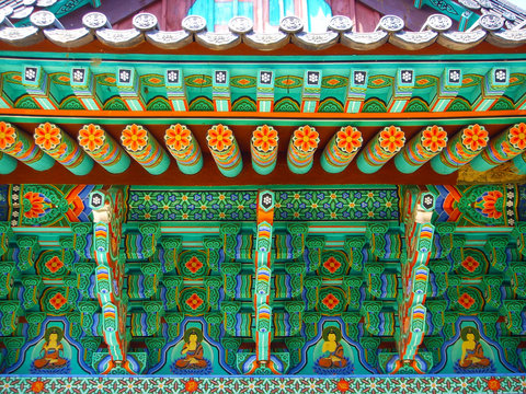 Buddhist temple in Korea