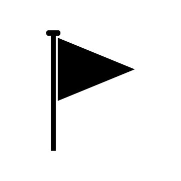 Triangle Flag Icon